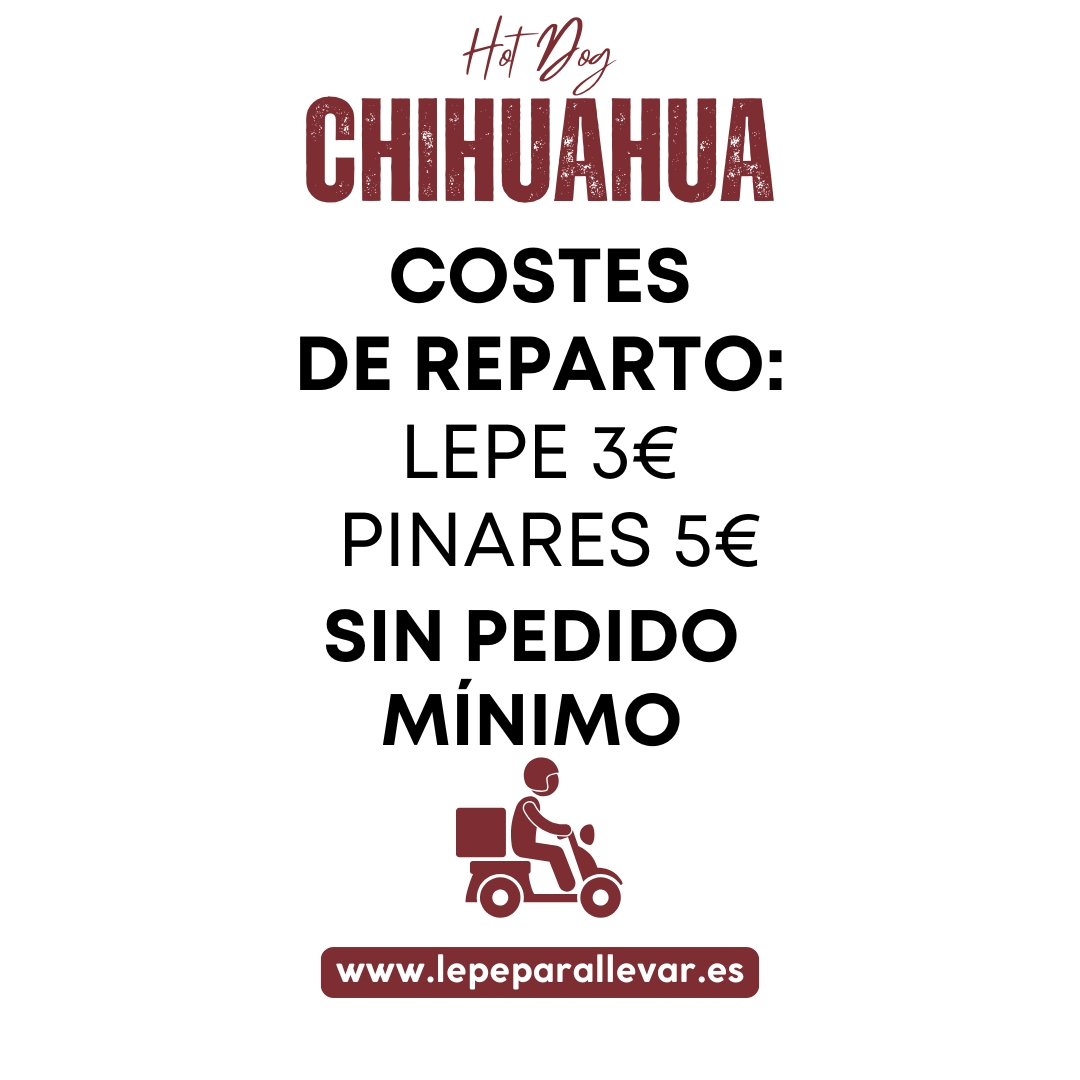 reparto de hot dog chihuahua 1